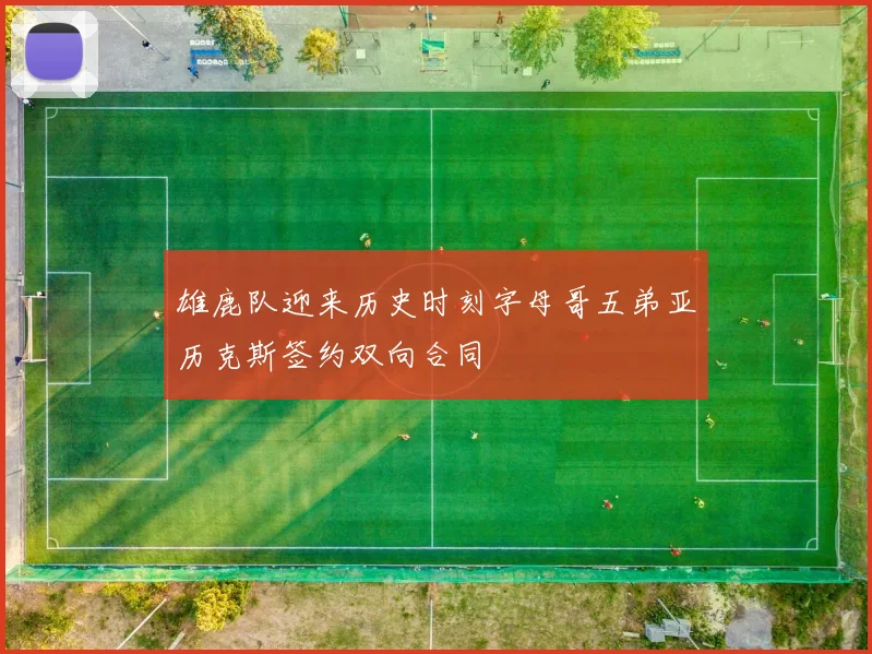 雄鹿队迎来历史时刻字母哥五弟亚历克斯签约双向合同